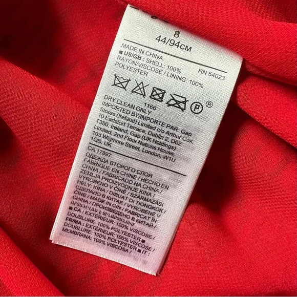 Banana Republic Puff Sleeve Mini Dress Size 8 - Picture 6 of 9